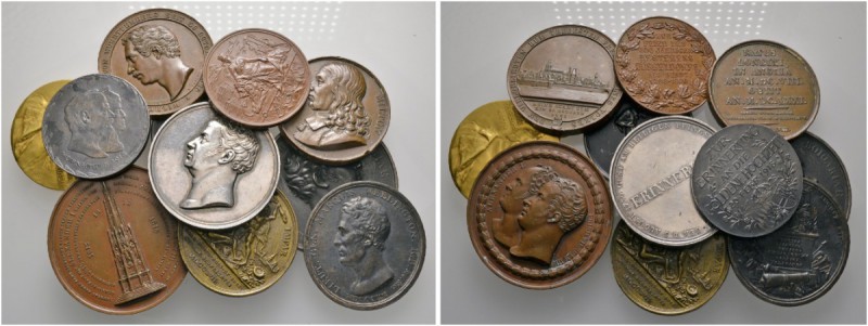 Lots altdeutscher Münzen und Medaillen 
 13 Stücke: BAYERN, Kronentaler 1812; B...