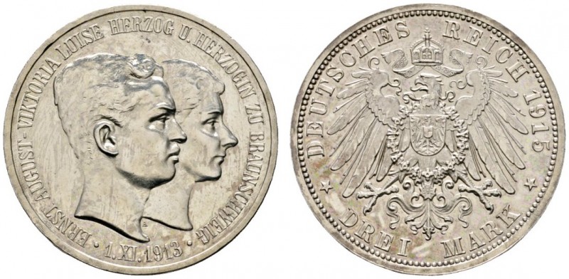 Deutsche Münzen und Medaillen ab 1871 
 Silbermünzen des Kaiserreiches 
 Braun...