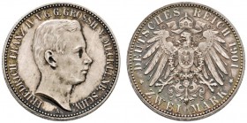 Deutsche Münzen und Medaillen ab 1871 
 Silbermünzen des Kaiserreiches 
 Lippe. Friedrich Franz IV. 1897-1918 
 2 Mark 1901 A. Regierungsantritt. J...