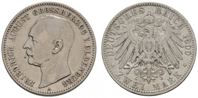 Deutsche Münzen und Medaillen ab 1871 
 Silbermünzen des Kaiserreiches 
 Olden...