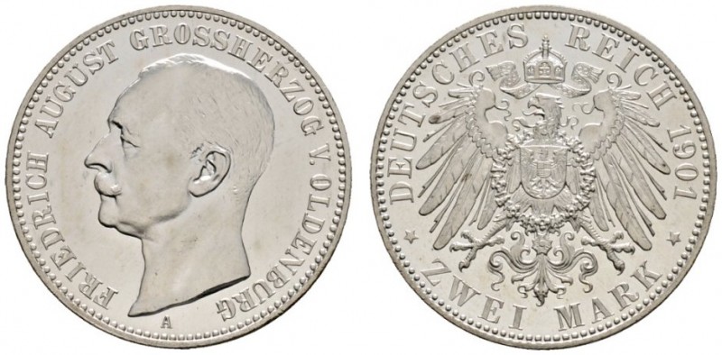 Deutsche Münzen und Medaillen ab 1871 
 Silbermünzen des Kaiserreiches 
 Olden...