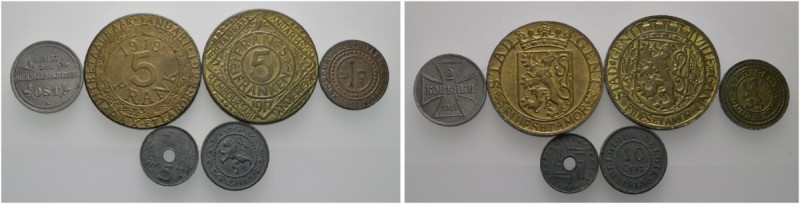 Deutsche Münzen und Medaillen ab 1871 
 Lots 
 16 Stücke: DEUTSCHE NEBENGEBIET...