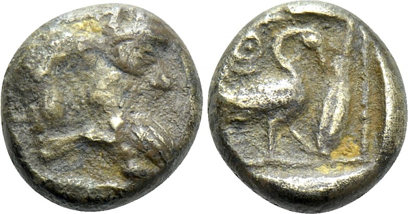 CILICIA. Mallos. Hemiobol (Late 5th-early 4th centuries BC). 

Obv: Forepart o...