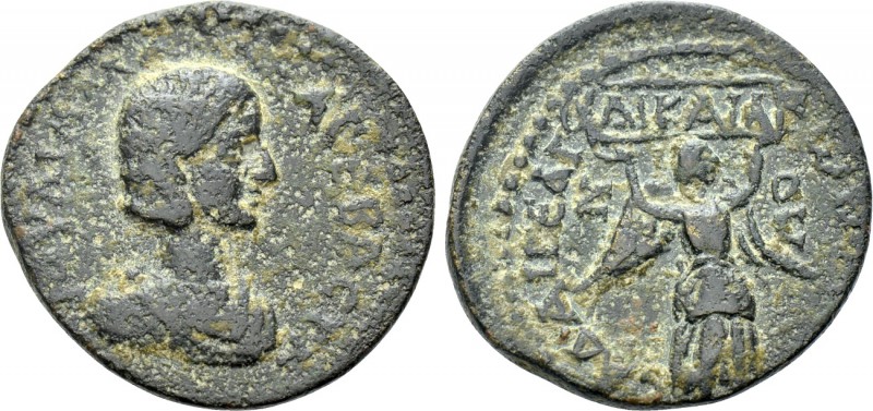 CILICIA. Aegeae. Julia Mamaea (Augusta, 222-235). Ae. Dated CY 277 (230/1). 

...