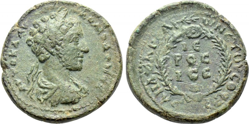 CILICIA. Anazarbus. Commodus (177-192). Ae Assarion. Dated CY 199 (180/1). 

O...