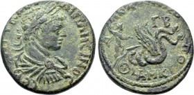 CILICIA. Anazarbus. Elagabalus (218-222). Ae Triassarion.