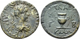 CILICIA. Anazarbus. Elagabalus (218-222). Ae Assarion.