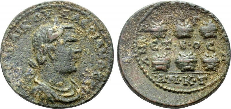 CILICIA. Anazarbus. Valerian I (253-260). Ae Hexassarion. Dated CY 272 (253/4). ...