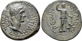 CILICIA. Anemurium. Domitian (81-96). Ae Trihemiassarion.