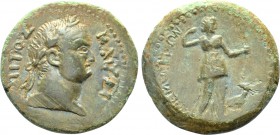 CILICIA. Anemurium. Titus (79-81). Ae Trihemiassarion.