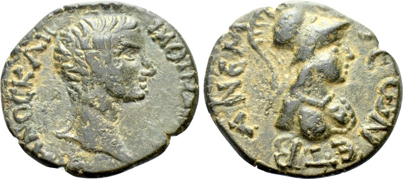CILICIA. Anemurium. Diadumenian (Caesar, 217-218). Ae. Dated RY 2 of Macrinus (2...