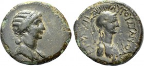 CILICIA. Augusta. Livia (Augusta, 14-29). Ae. Dated CY 87 (106/7). Struck under Trajan.