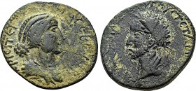 CILICIA. Augusta. Commodus with Crispina (177-192). Ae.