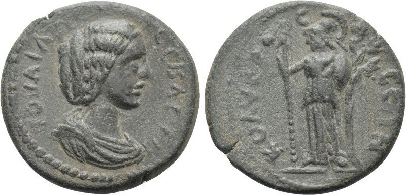 CILICIA. Colybrassus. Julia Domna (Augusta, 193-217). Ae. 

Obv: IOVΛIA ΔOMNA ...