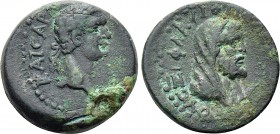 CILICIA. Flaviopolis. Domitian (81-96). Ae 1/3 Assarion. Dated CY 17 (89/90).