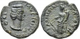 CILICIA. Flaviopolis. Diva Faustina I (Died 140/1). Ae. Dated CY 68 (140/1).