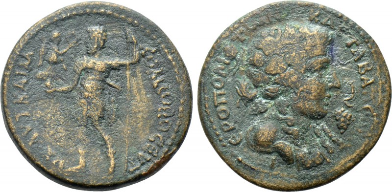 CILICIA. Hierapolis-Castabala. Commodus (177-192). Ae. 

Obv: ΑVΤ ΚΑΙ Μ ΚΟΜΟΔΟ...