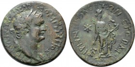 CILICIA. Irenopolis-Neronias. Domitian (81-96). Ae Assarion. Dated CY 42 (93/4).