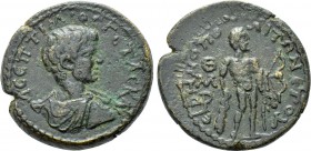 CILICIA. Irenopolis-Neronias. Geta (Caesar, 198-209). Ae. Dated CY 149 (200/1).