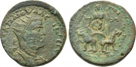 CILICIA. Irenopolis-Neronias. Valerian I (253-260). Ae Octassarion. Dated CY 203 (254/5).