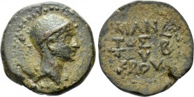 CILICIA. Olba. Augustus (27 BC-14 AD) Ae. Ajax, high priest and toparch. Dated year 2 (AD 11/12).