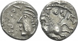 WESTERN EUROPE. Central Gaul. Sequani. Togirix (Mid 1st century BC). Quinarius.