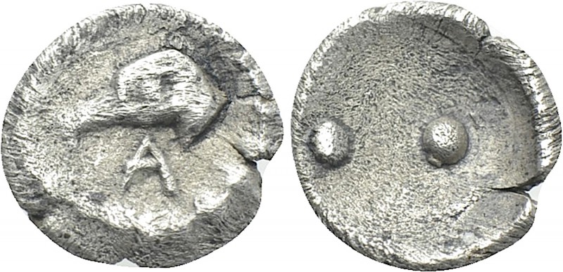 SICILY. Akragas. Hexas or Dionkion (Circa 460-450/46 BC). 

Obv: Head of eagle...