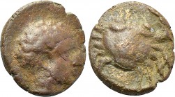 SICILY. Motya. Ae Onkia or Hexas (Circa 400-397 BC).