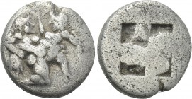 THRACE. Thasos. 1/3 Stater or Drachm (Circa 500-480 BC).