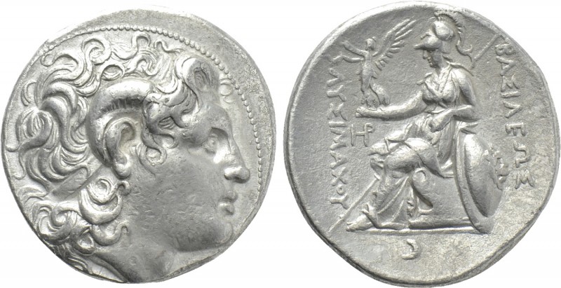 KINGS OF THRACE (Macedonian). Lysimachos (305-281 BC). Tetradrachm. Lampsakos. ...
