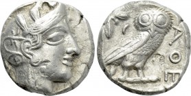 ATTICA. Athens. Tetradrachm (Circa 454-404 BC).