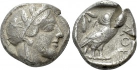 ATTICA. Athens. Tetradrachm (Circa 454-404 BC).