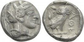ATTICA. Athens. Drachm (Circa 454-404 BC).