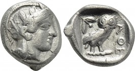 ATTICA. Athens. Drachm (Circa 454-404 BC).