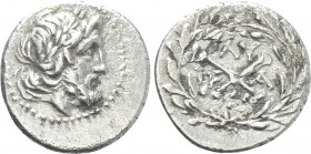 ACHAIA. Achaian League. Elis. Triobol or Hemidrachm (Circa 175-168 BC).