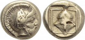 LESBOS. Mytilene. EL Hekte (Circa 412-378 BC).