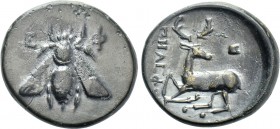 IONIA. Ephesos. Ae (Circa 390-320/00). Uncertain magistrate.