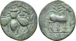 IONIA. Ephesos. Ae (Circa 202-133 BC). Hermias, magistrate.