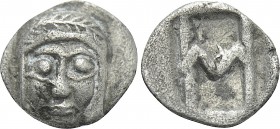 IONIA. Kolophon. Hemiobol (Circa 500-450 BC).