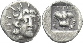 CARIA. Rhodes. Hemidrachm (Circa 125-88 BC). Diognetos, magistrate.