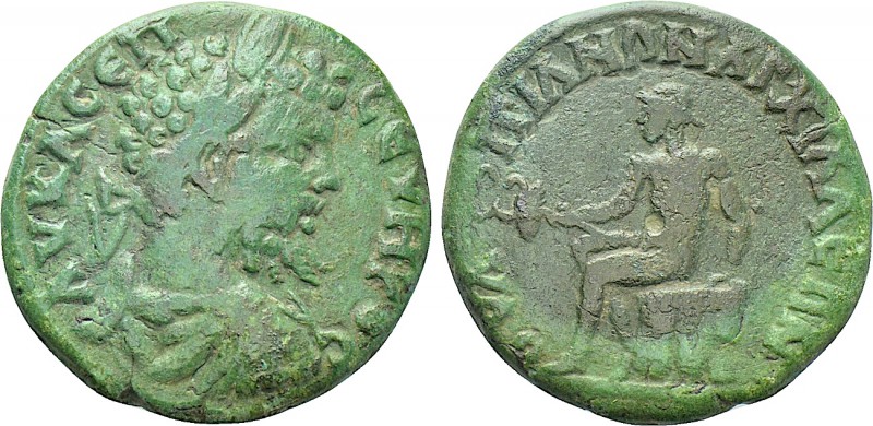THRACE. Anchialus. Septimius Severus (193-211). Ae. 

Obv: AV K Λ CЄΠ CЄOVHPOC...