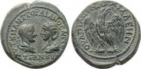 THRACE. Anchialus. Gordian III with Tranquillina (238-244). Ae.