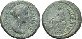 BITHYNIA. Nicaea. Faustina II (Augusta, 147-175). Ae.