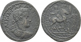 LYDIA. Mostene. Gallienus (253-268). Ae. Aur. Zeuxis Plutiades, strategos.