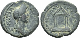 PHRYGIA. Laodicea ad Lycum. Domitia (Augusta, 82-96). Ae. Kornelios Dioskourides, magistrate.