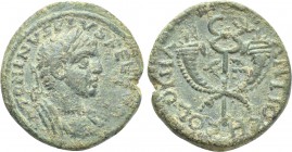 PISIDIA. Antioch. Elagabalus (218-222). Ae.