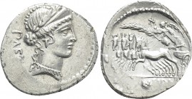C. CONSIDIUS PAETUS. Denarius (46 BC). Rome.