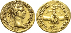 NERVA (96-98). GOLD Aureus. Rome.