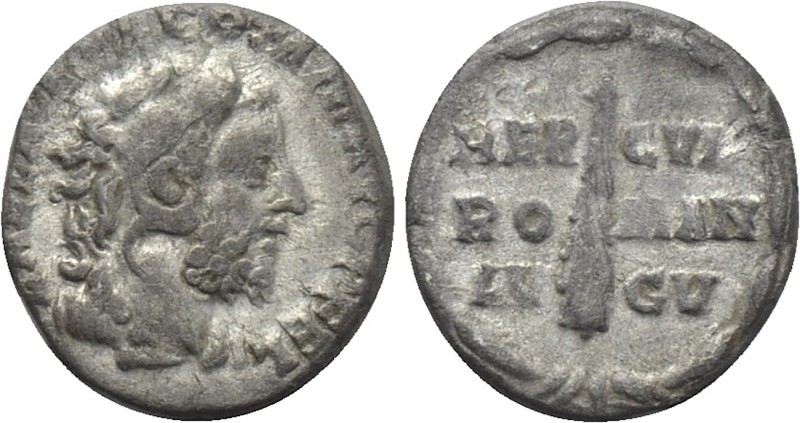 COMMODUS (177-192). Denarius. Rome. 

Obv: L AEL AVREL COMM AVG P FEL. 
Head ...