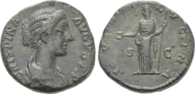 CRISPINA (Augusta, 178-182). Dupondius or As. Rome. 

Obv: CRISPINA AVGVSTA. ...